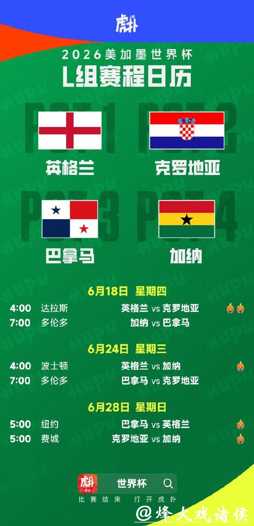 2026世界杯赛程时间表 2026世界杯赛程时间表